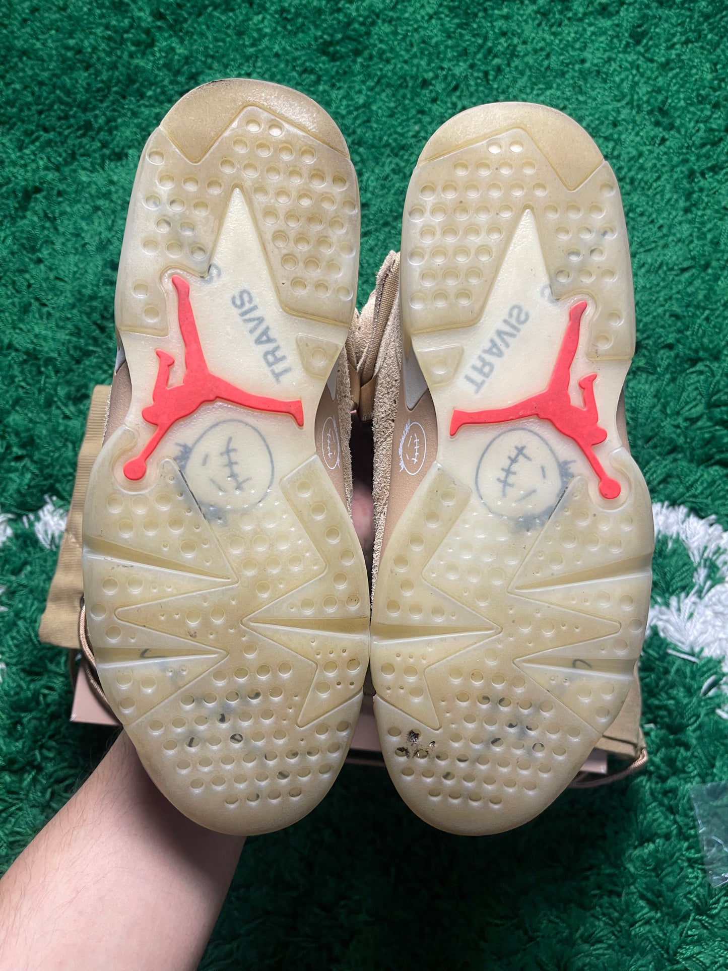 Travis Scott Jordan 6 Khaki