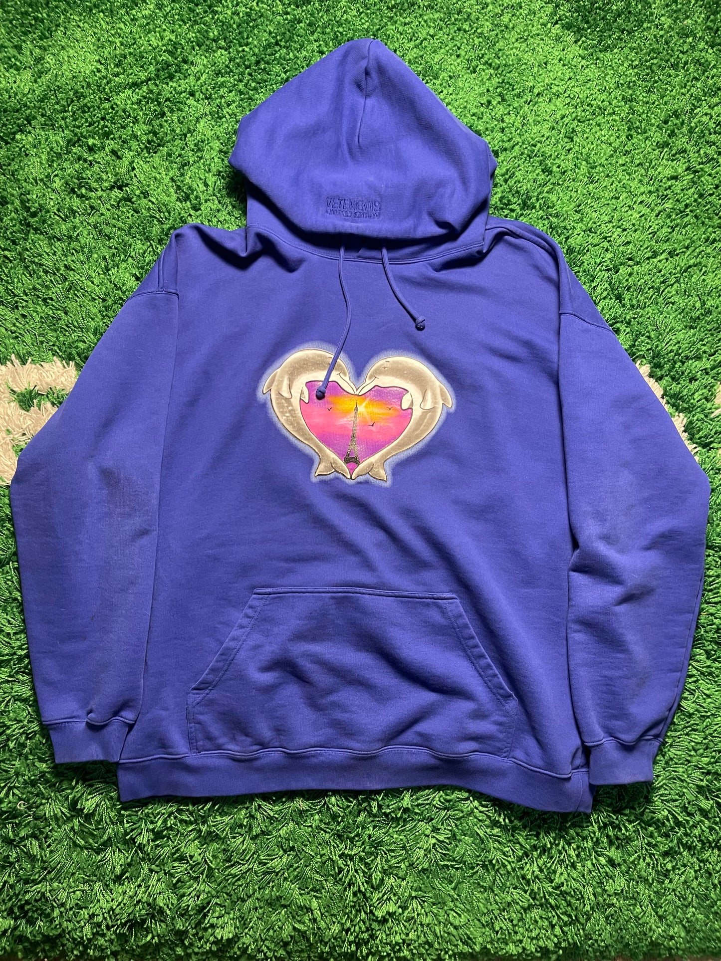 Vetements Dolphins Heart Hoodie