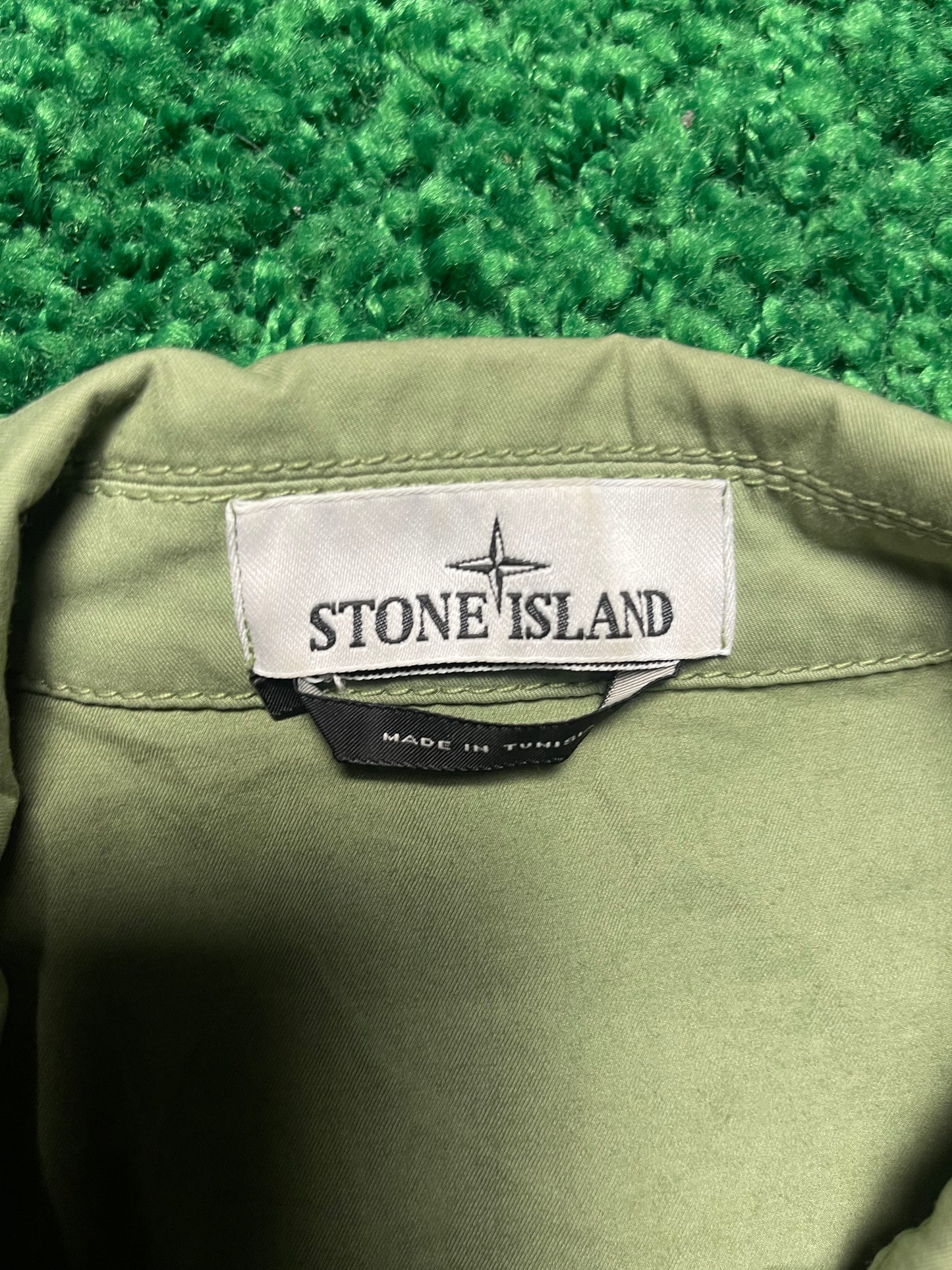 Stone Island Zip up Shirt