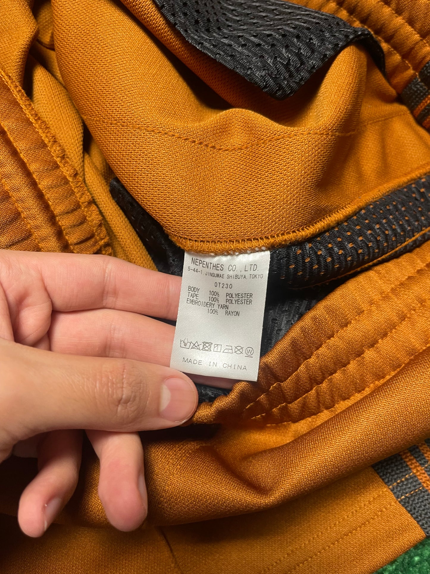 Needles Track Pants Orange