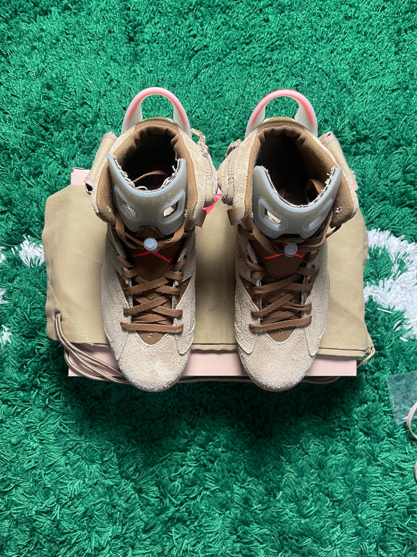 Travis Scott Jordan 6 Khaki