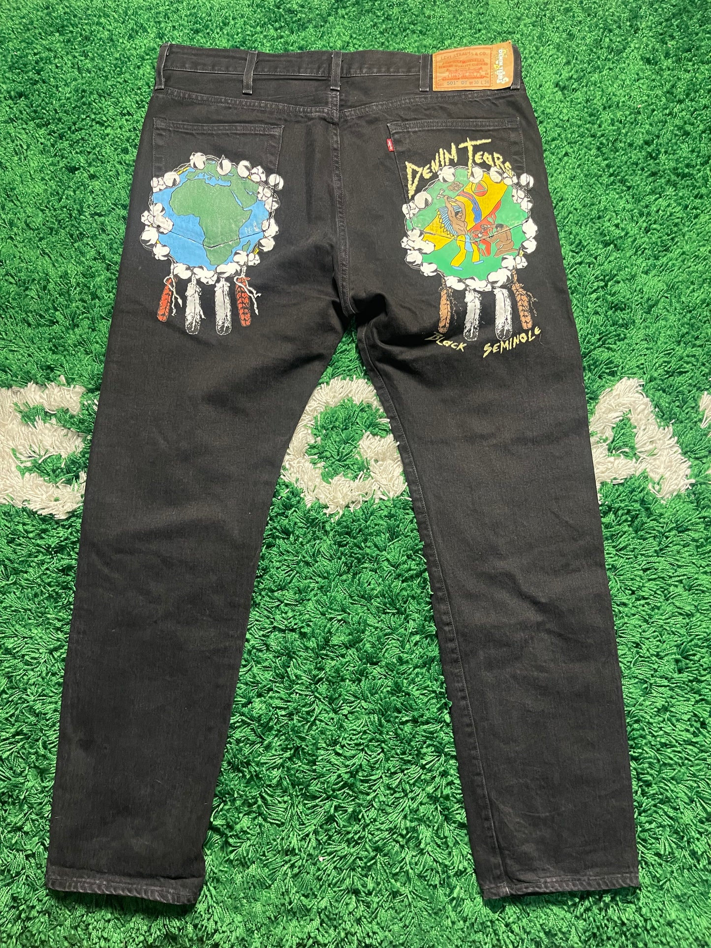 Denim Tears Seminole Denim Black
