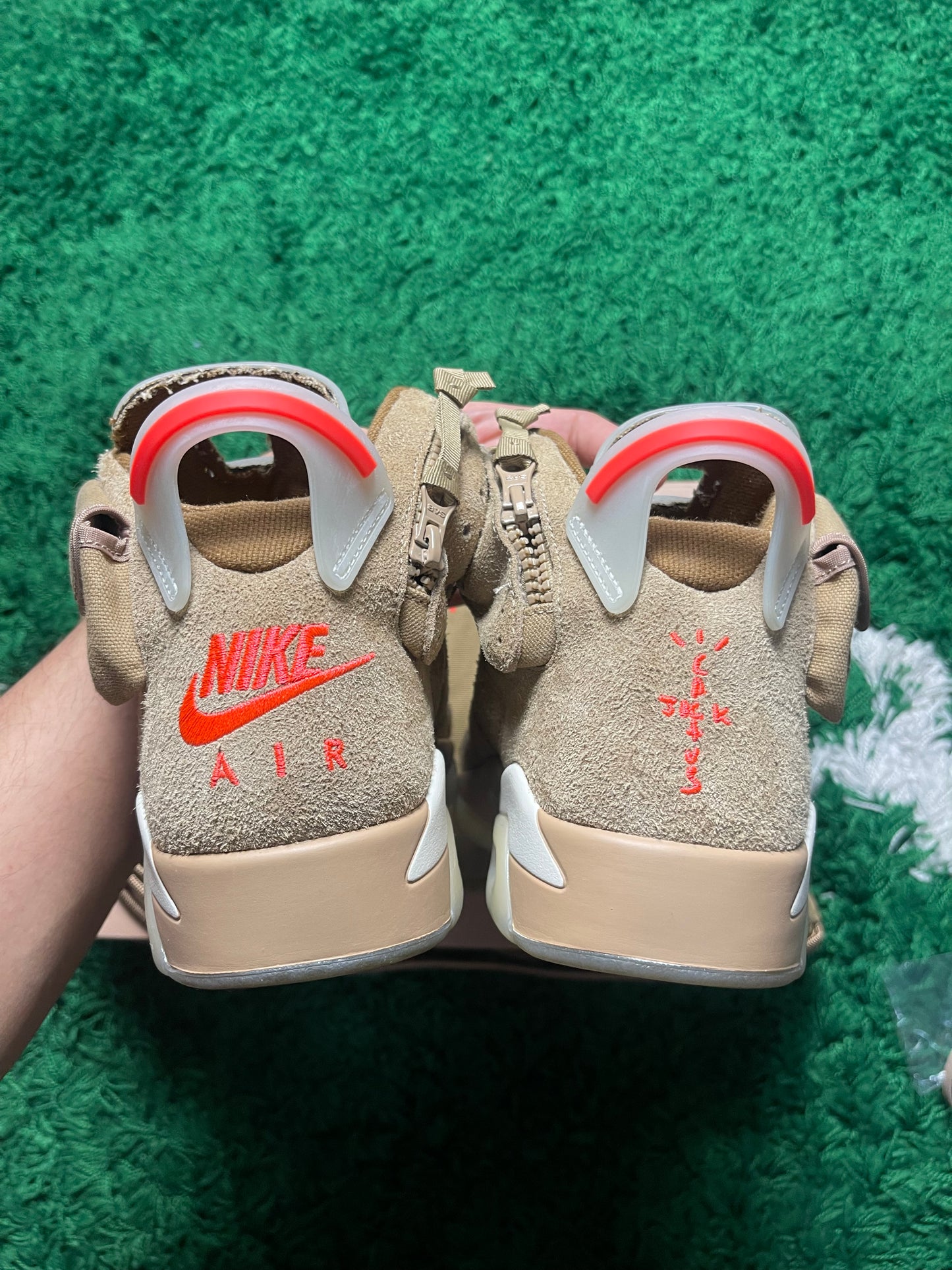 Travis Scott Jordan 6 Khaki