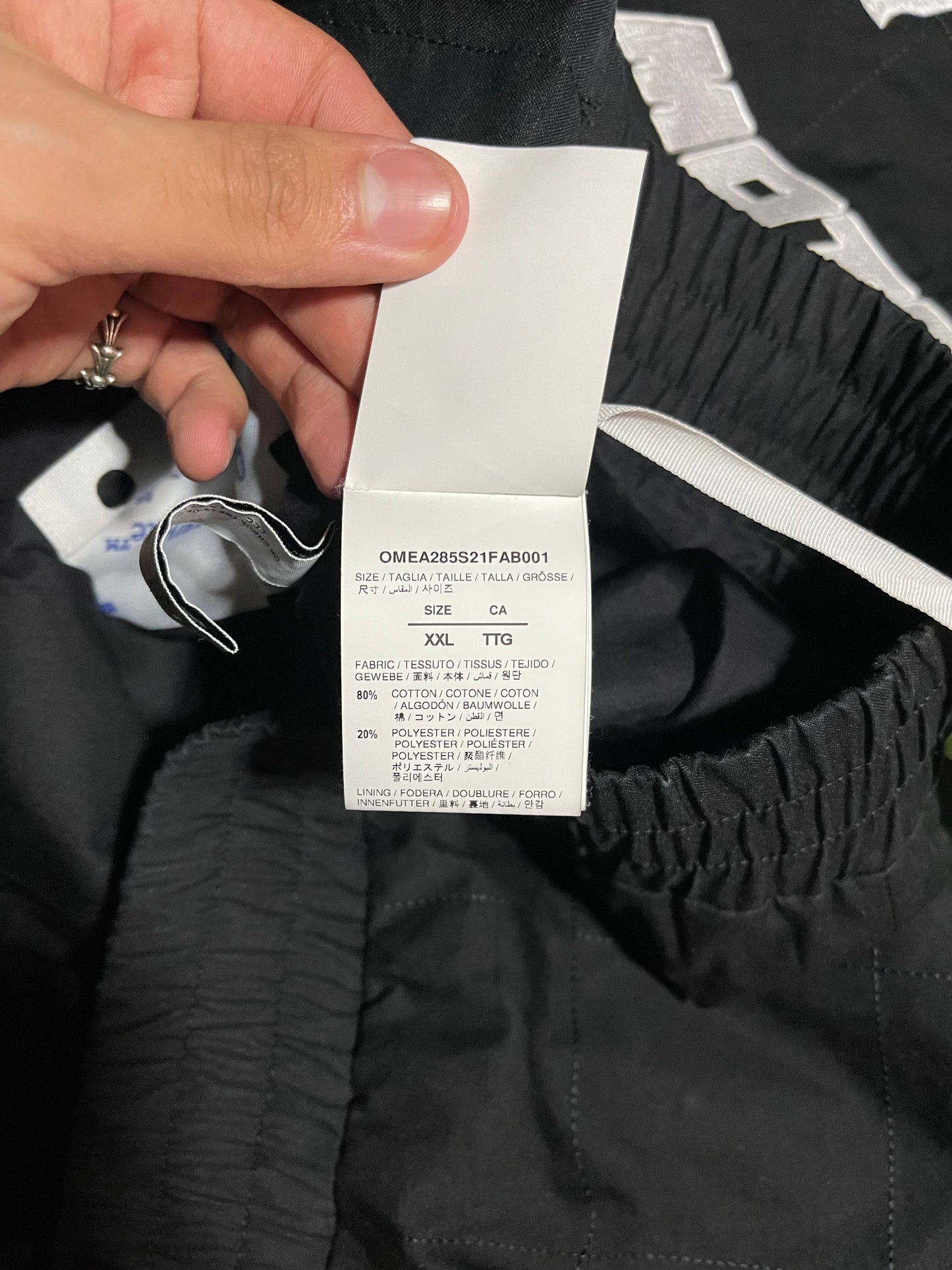 Off White Moto Jacket