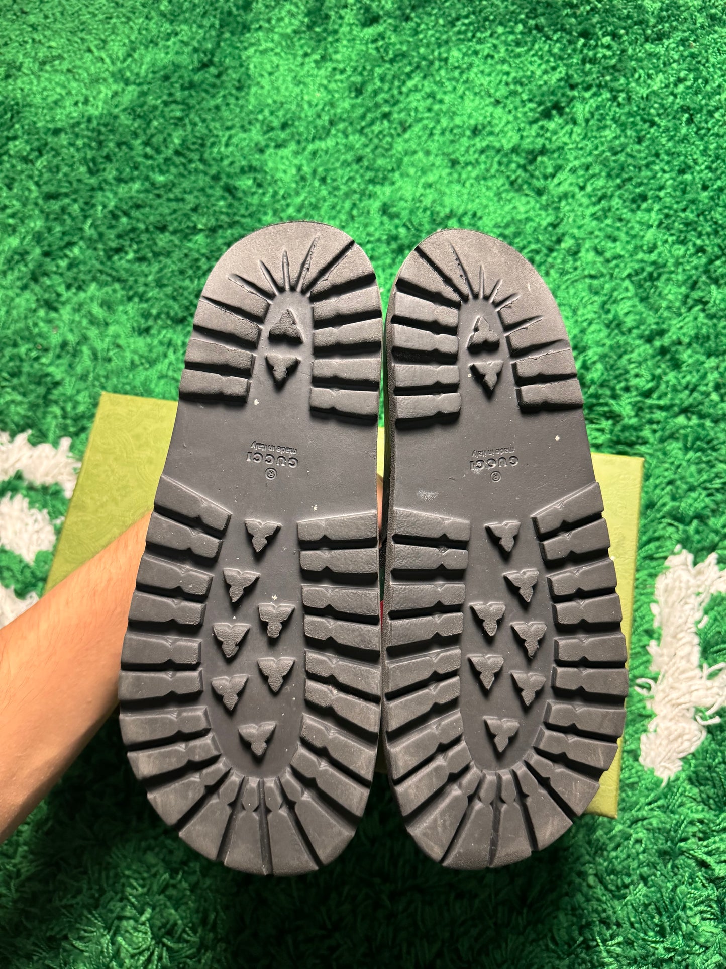 Sandalias de goma Gucci