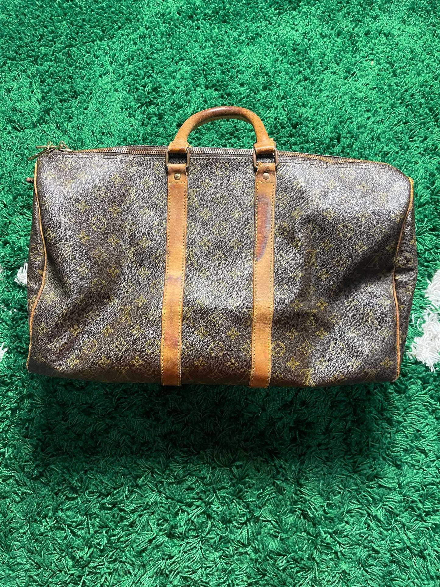 Vintage Louis Vuitton Bandouliere Duffle Bag Size 45