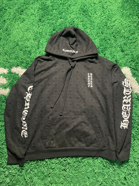 Kapuzenpullover mit Monogramm „Chrome Hearts“