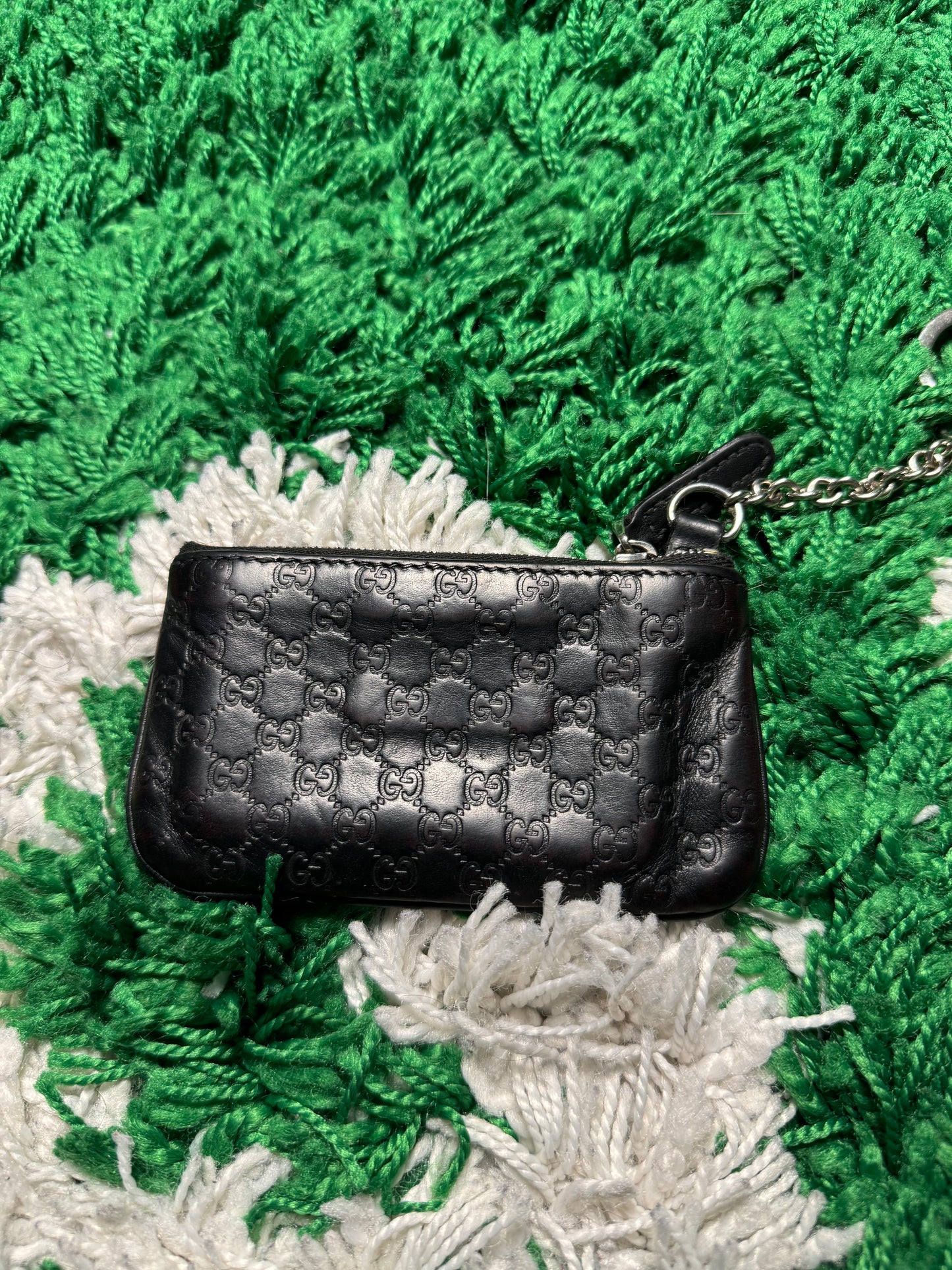 Estuche para llaves Gucci en color negro