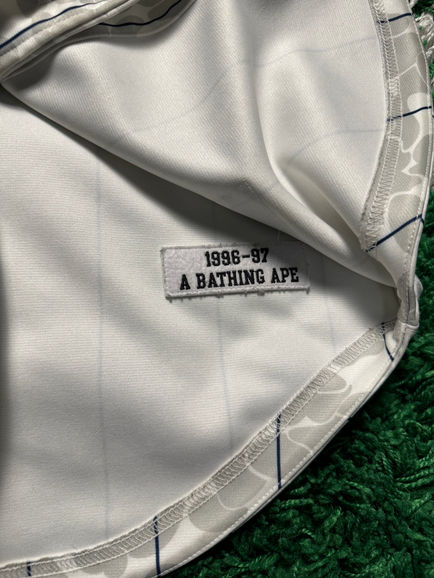 Bape Mitchell & Ness Short Sleeve Baseball Jersey