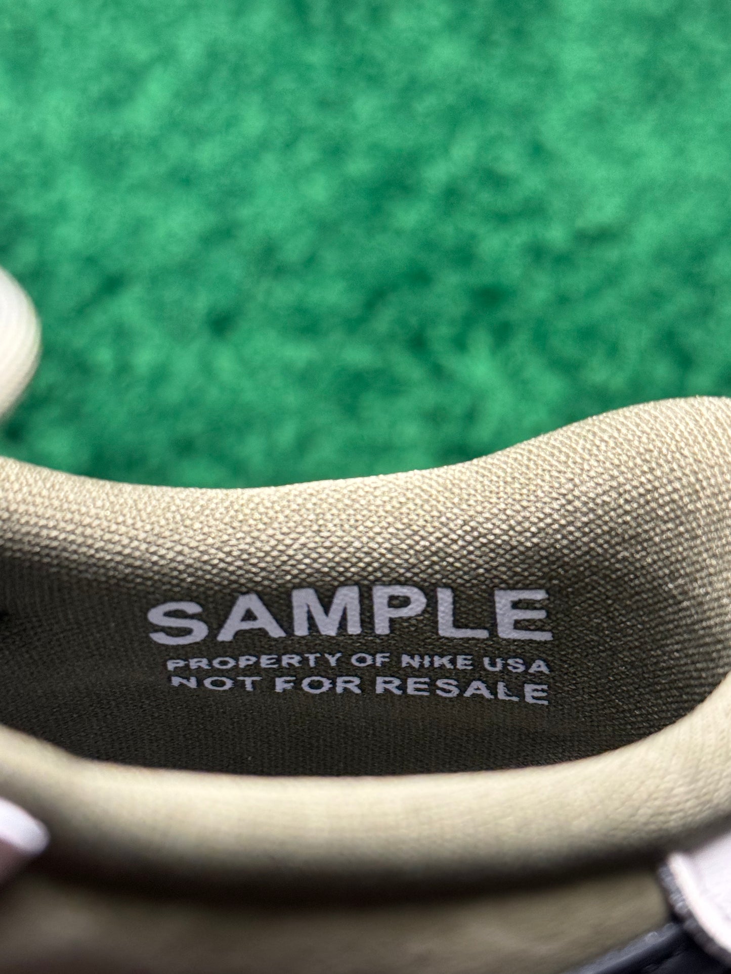 Travis Scott Jordan 1 Low Reverse Olive Probe